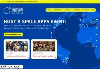 spaceappschallenge.org