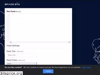 spacebin.in