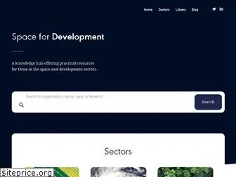 spacefordevelopment.org