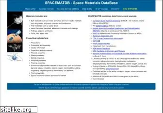 spacematdb.com