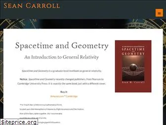 spacetimeandgeometry.net