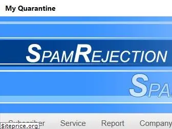 spamrejection.com