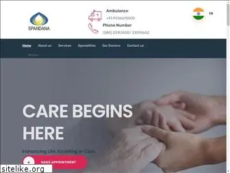 spandanahealthcare.com