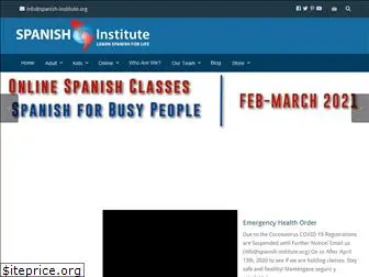 spanish-institute.com