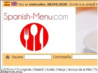 spanish-menu.com