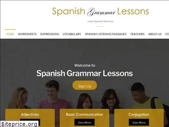 spanishgrammarlessons.com