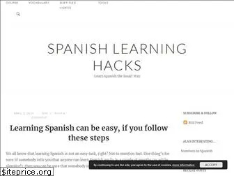 spanishlearninghacks.com