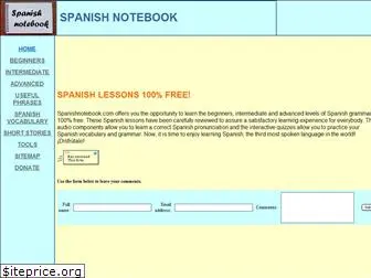 spanishnotebook.com