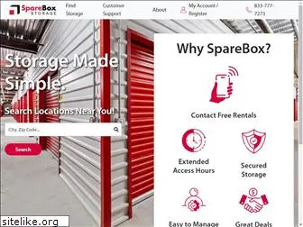 spareboxstorage.com