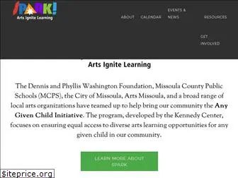 sparkartslearning.org