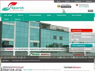 sparshhospitaljaipur.com