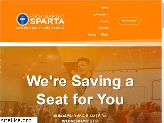 spartafirstbaptist.org