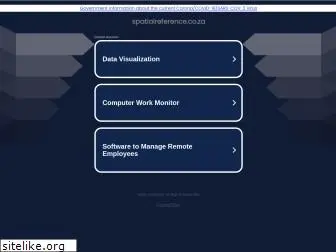 spatialreference.co.za