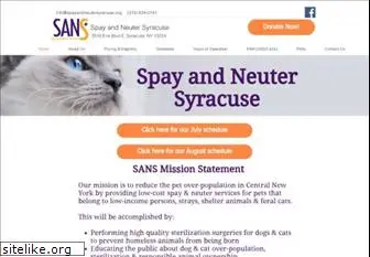 spayandneutersyracuse.org