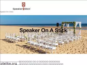 speakeronastick.com