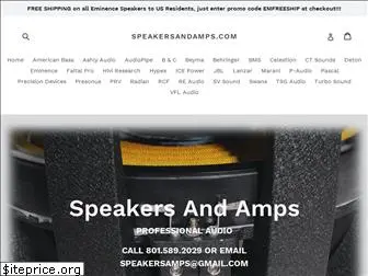 speakersandamps.com