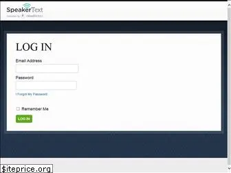 speakertext.com