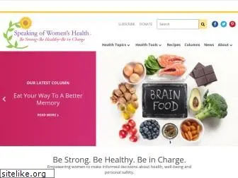 speakingofwomenshealth.com