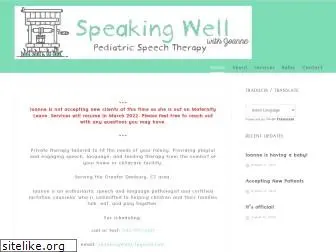 speakingwellct.com