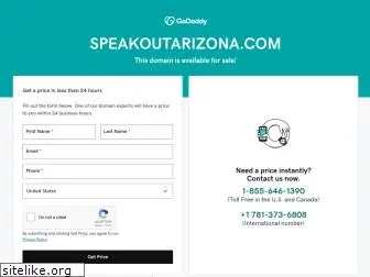 speakoutarizona.com
