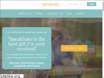 speaksake.com