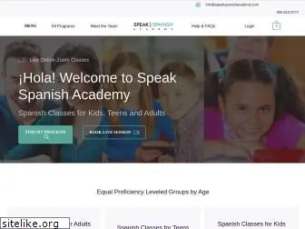 speakspanishacademy.com