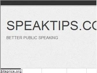 speaktips.com