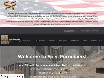 specformliners.com