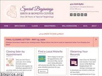 specialbeginnings.com