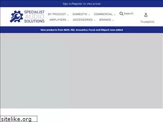 specialist-audio-solutions.co.uk