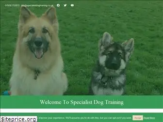 specialistdogtraining.co.uk