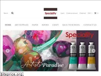 speciality.co.za