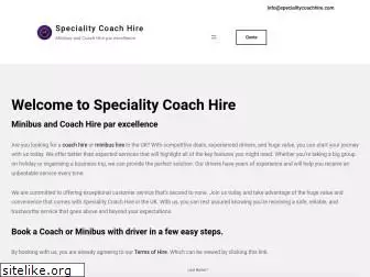 specialitycoachhire.com