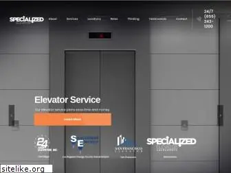 specializedelevator.com