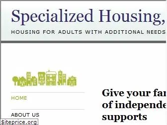 specializedhousing.org