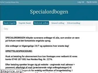 specialordbogen.com