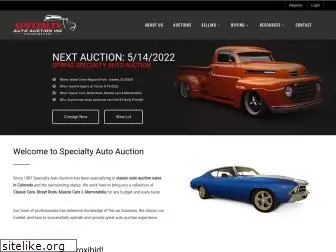 specialtyautoauction.com