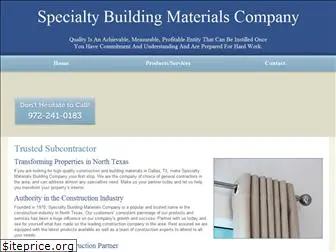 specialtybuildingmaterials.net
