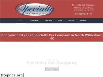 specialtycarcompany.com
