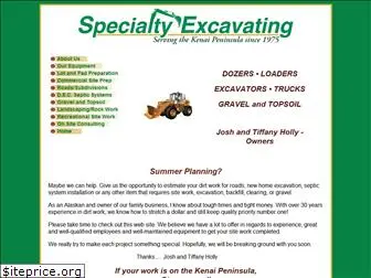 specialtyexcavating.com