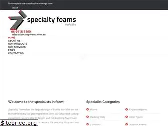 specialtyfoams.com.au