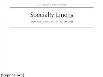 specialtylinensutah.com