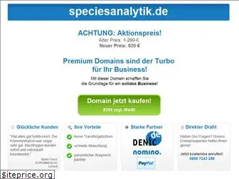 speciesanalytik.de