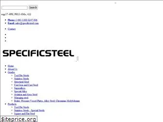 specificsteel.com