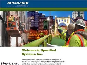 specifiedsystems.com