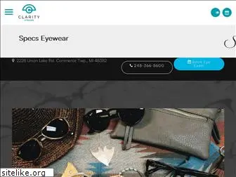 specseyewearstudio.com