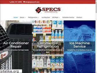 specsrefrigeration.com