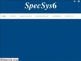 specsys6.com
