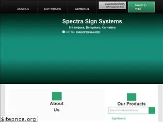 spectrasignsystems.com