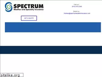 spectrumweatherinsurance.com